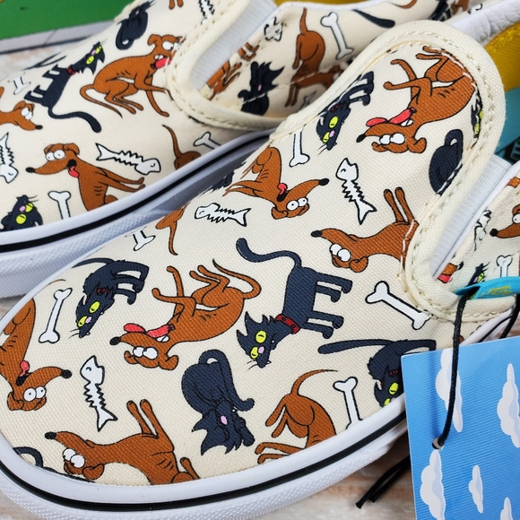 Vans X Simpsons Slip-On Family Pets - Picture 3 of 9